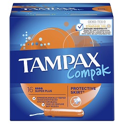 Тампакс (Tampax) тампоны, Compak Super Plus 16 шт