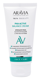 Aravia (Аравиа) крем для лица балансирующий  с PHA-кислотами, 50мл