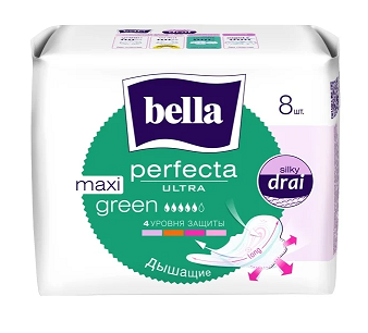 Bella (Белла) прокладки Perfecta Ultra Maxi Green 8 шт