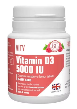 Витамин Д3 5000МЕ Д-Вити, таблетки 60шт БАД