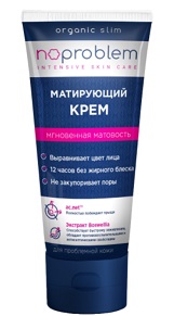 НоуПроблем (NoProblem), крем для лица матирующий, 50мл
