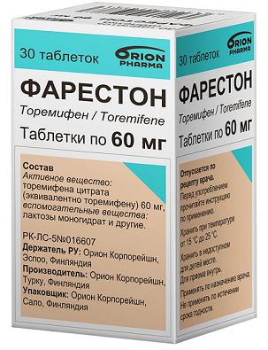 Фарестон, таблетки 60мг, 30 шт