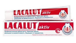 Lacalut Aktiv (Лакалют) зубная паста профилактическая, 90г