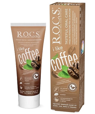 Рокс (R.O.C.S) зубная паста iLike Coffee, 74г