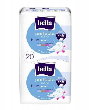 Bella (Белла) прокладки Perfecta Ultra Blue супертонкие 10+10 шт