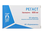 Купить регаст, таблетки, покрытые пленочной оболочкой 600мг, 30 шт в Ваде