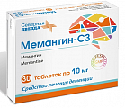 Купить мемантин-сз, таблетки, покрытые пленочной оболочкой 10мг, 30 шт в Ваде