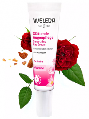 Купить weleda (веледа) крем-уход для области вокруг глаз разглаживающий дикая роза, 10мл в Ваде