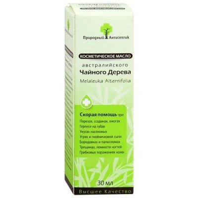 Купить аспера масло косметическое природный антисептик австралийское чайное дерево с эвкалиптом, 30мл в Ваде