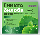 Купить гинкго билоба+глицин+витамин в6 bioforte, капсулы массой 240мг 30шт бад в Ваде
