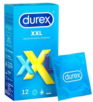Купить durex (дюрекс) презервативы xxl 12шт в Ваде