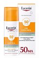 Купить eucerin (эуцерин) солнцезащитный гель-крем для проблемной кожи лица spf 50+, 50 мл в Ваде