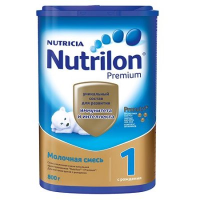 Купить нутрилон премиум 1 (nutrilon 1 premium) молочная смесь с рождения, 800г в Ваде