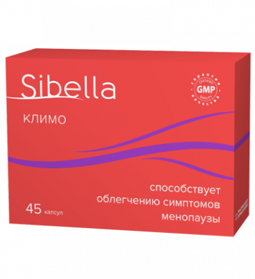 Купить sibella (сибелла) климо, капсулы 200мг, 45 шт бад в Ваде