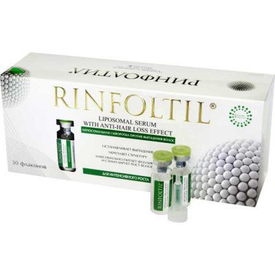 Купить rinfoltil (ринфолтил) липосомальная сыворотка против выпадения волос для интенсивного роста волос, 30 шт в Ваде