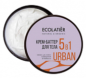 Купить ecolatier (эколейтер) крем-баттер для тела 5в1 какао, ши, кокос, макадамия, бабассу, 380мл в Ваде