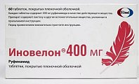 Купить иновелон, таблетки, покрытые пленочной оболочкой 400мг, 60 шт в Ваде