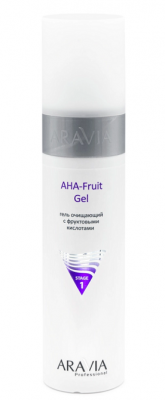 Купить aravia (аравиа) гель для лица очищающий с фруктовыми кислотами ана fruit gel, 250мл в Ваде