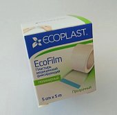Купить ecoplast ecofilm медицинский фиксирующий полимерный 5см х 5м в Ваде
