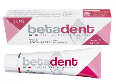 Купить betadent (бетадент) зубная паста gums, туба 100мл в Ваде