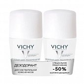 Купить vichy (виши) дезодорант шариковый 48 часов для чуствительной кожи 50мл 2 шт в Ваде