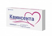 Купить квинсента, раствор для подкожного введения 0,25/0,5/1 мг/доза, шприц-ручка 3 мл, в комплекте с иглами 9 шт в Ваде