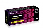 Купить аторвастатин медисорб, таблетки, покрытые пленочной оболочкой 10мг, 60 шт в Ваде