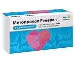 Купить метопролол-реневал, таблетки 50мг, 60шт в Ваде