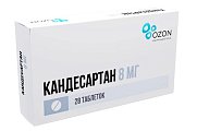 Купить кандесартан, таблетки 8мг, 28 шт в Ваде