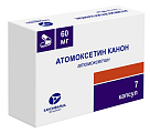 Купить атомоксетин канон, капсулы 60мг, 7 шт в Ваде