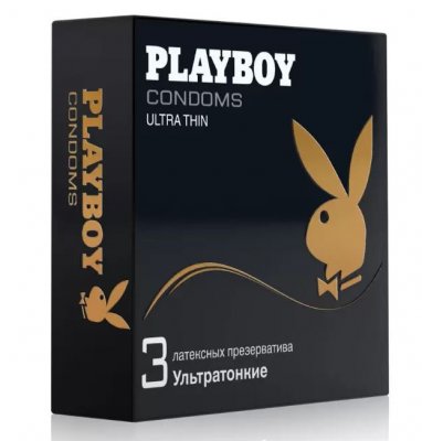 Купить playboy (плейбой) презервативы ультратонкие 3шт в Ваде