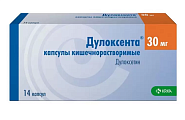 Купить дулоксента, капсулы кишечнорастворимые 30мг, 14 шт в Ваде