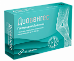 Купить диовенгес, таблетки, покрытые пленочной оболочкой 50мг+450мг, 30 шт в Ваде