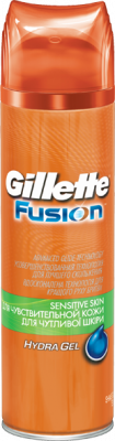 Купить gillette fusion (жиллет) гель для бритья для чувствительной кожи, 200 мл в Ваде