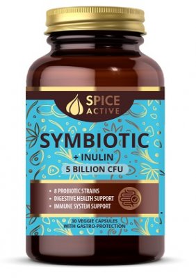 Купить spice active (спайс актив) симбиотик с инулином 5 млрд. кое, капсулы 30 шт бад в Ваде