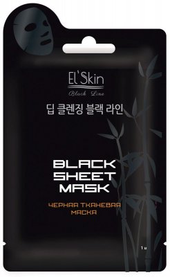 Купить элскин маска ткан. черная 20г (эдвин корея корпорейшн, корея, республика) в Ваде