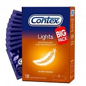 Купить contex (контекс) презервативы lights особо тонкие 18шт в Ваде