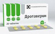 Купить дротаверин, таблетки 40мг, 20 шт в Ваде