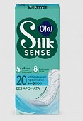 Купить ola! (ола) прокладки ежедневные silk sense daily large 20 шт./без аромата в Ваде