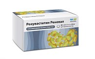 Купить розувастатин реневал, таблетки покрытые пленочной оболочкой 20мг 90шт в Ваде