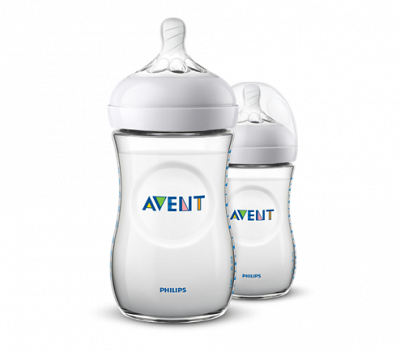 Купить avent (авент) бутылочка для кормления с 1 месяца natural 260 мл 2 шт (scf033/27) в Ваде