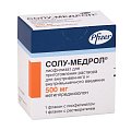 Купить солу-медрол, лиофилизат для приготовления раствора для внутривенного и внутримышечного введения 500мг, флакон в Ваде