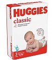 Купить huggies (хаггис) подгузники классик 3, 4-9кг 78 шт в Ваде