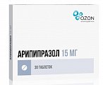 Купить арипипразол, таблетки 15мг, 30 шт в Ваде