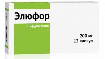 Элюфор, капсулы 200мг, 12 шт