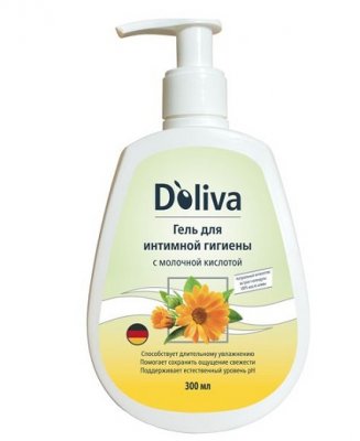 Купить d`oliva (долива) гель для интимной гигиены, 300мл в Ваде