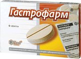 Купить гастрофарм, таблетки, 6 шт в Ваде
