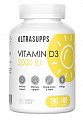 Купить ultrasupps (ультрасаппс) витамин д3 2000ме, капсулы 180 шт бад в Ваде