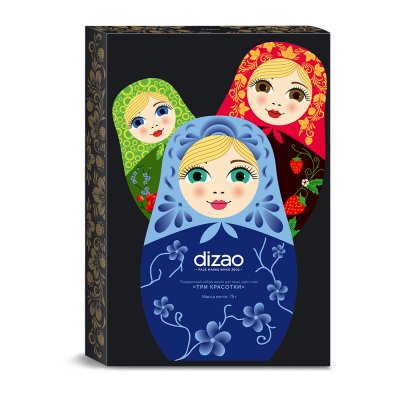 Купить дизао (dizao) подарочный набор масок для лица, шеи и век "три красотки" в Ваде