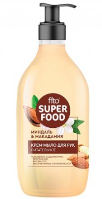 Купить фитокосметик fito superfood крем-мыло для рук жидкое питательное, 520мл в Ваде